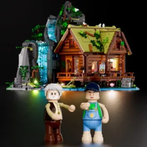 Lumibricks L9083 Waterfall Cabin — bons plans et promos sur Planet-Brick (vue détail 3)
