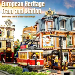 Lumibricks L9084 Heritage Tram and Station — où acheter au meilleur tarif sur Planet-Brick (vue détail 2)