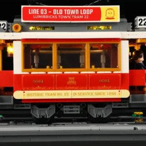 Lumibricks L9084 Heritage Tram and Station — comparatif marchands sur Planet-Brick (vue détail 7)