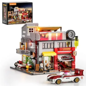 Lumibricks L9088 Garage MOD de rue — meilleur prix sur Planet-Brick (visuel principal)
