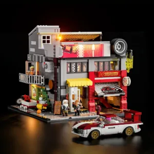 Lumibricks L9088 Garage MOD de rue — comparateur de prix sur Planet-Brick (vue détail 1)