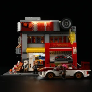 Lumibricks L9088 Garage MOD de rue — bons plans et promos sur Planet-Brick (vue détail 3)