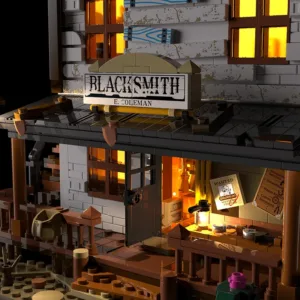 Lumibricks L9089 Old West Blacksmith — prix le plus bas sur Planet-Brick (vue détail 6)