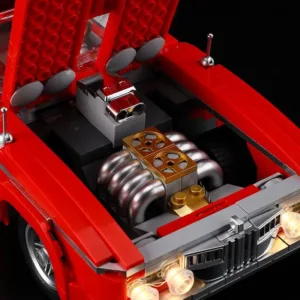 Lumibricks L9093 Collectible Low Rider - Big Red — comparez les prix sur Planet-Brick (vue détail 4)