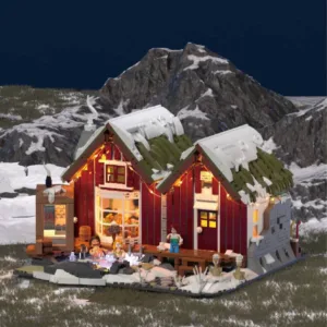 Lumibricks L9096 Spa Cabin — bons plans et promos sur Planet-Brick (vue détail 3)