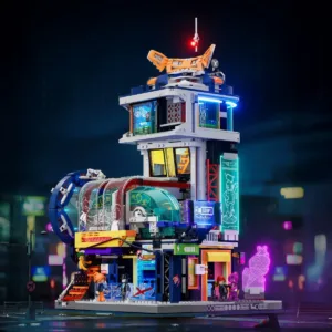 Lumibricks L9098 Station de Train Flottant — où acheter au meilleur tarif sur Planet-Brick (vue détail 2)