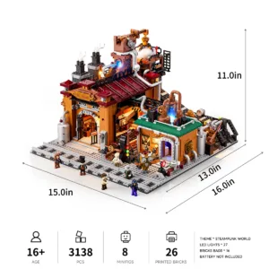 Lumibricks L9101 Ore Factory (Retiring Soon) — comparatif marchands sur Planet-Brick (vue détail 7)