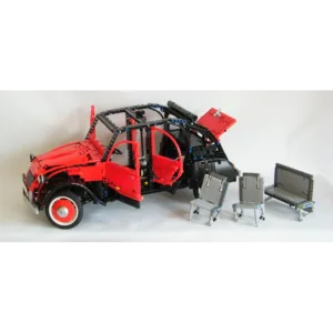 nico71 1-8_2CV Citroën 2CV Charleston (2014 Version) — comparatif marchands sur Planet-Brick (vue détail 7)