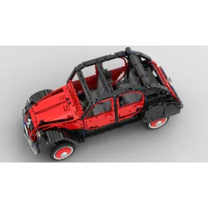 nico71 1-8_2CV_ENHANCED Citroën 2CV 1/8 (Enhanced Version) — bons plans et promos sur Planet-Brick (vue détail 3)