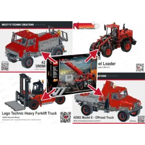 nico71 42082_UNIMOG 42082 Model F – Unimog Tow Truck — meilleur prix sur Planet-Brick (vue détail 9)
