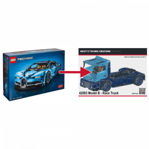 nico71 42083_TRUCK 42083 Model B – Race Truck — bons plans et promos sur Planet-Brick (vue détail 3)