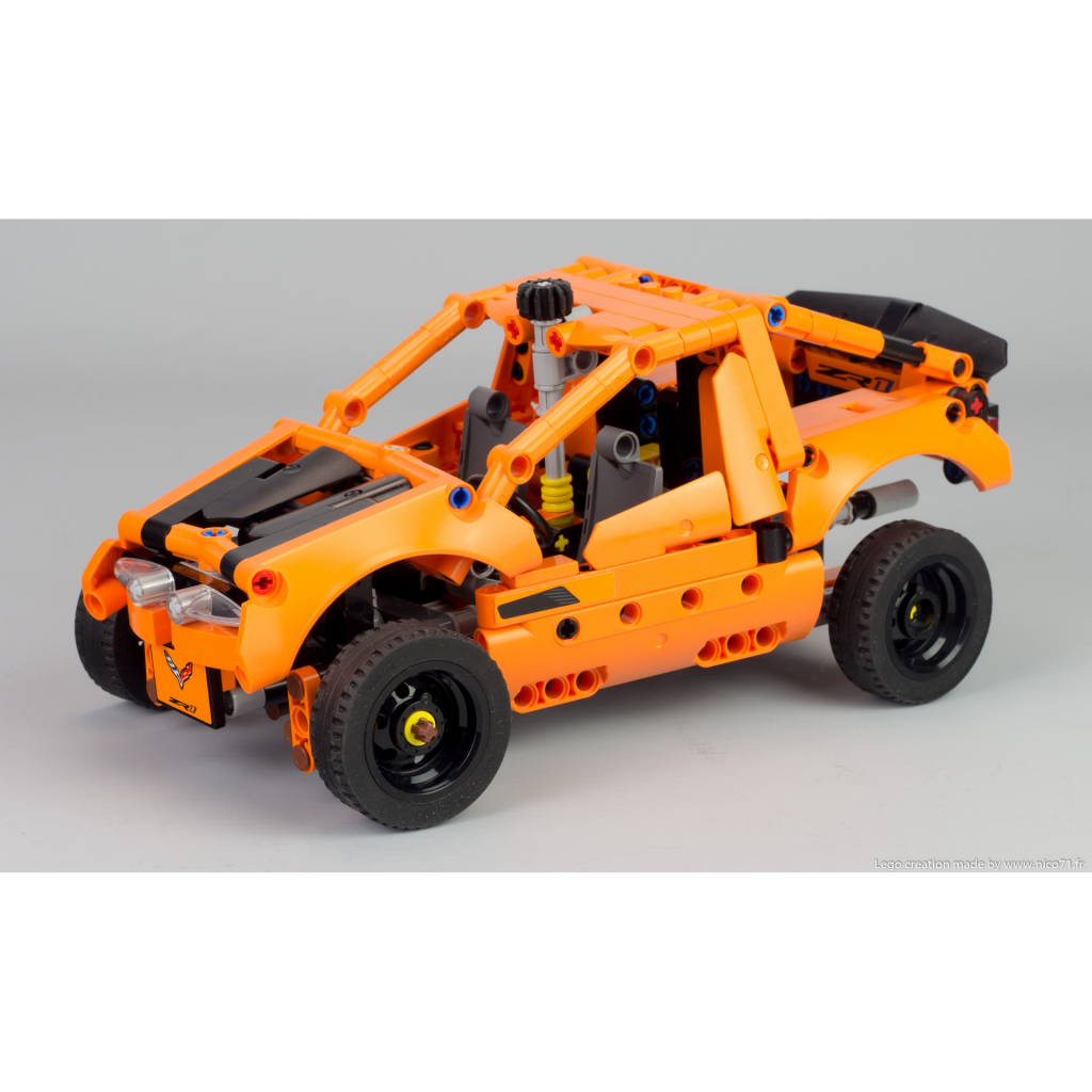 nico71 42093_BUGGY 42093 Model C – Sand Buggy — meilleur prix sur Planet-Brick (visuel principal)