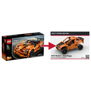 nico71 42093_BUGGY 42093 Model C – Sand Buggy — où acheter au meilleur tarif sur Planet-Brick (vue détail 2)
