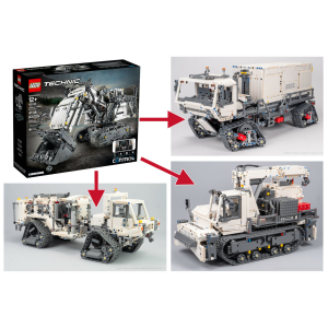 nico71 42100_CONTAINER_ONLY 42100 Model D – Container Handling Vehicle — comparatif marchands sur Planet-Brick (vue détail 7)