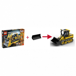 nico71 8275_LOADER 8275 Model B – Crawler Loader — bons plans et promos sur Planet-Brick (vue détail 3)