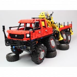 nico71 8X8_OFFROAD_TRUCK Articulated 8×8 Offroad Truck — meilleur prix sur Planet-Brick (visuel principal)