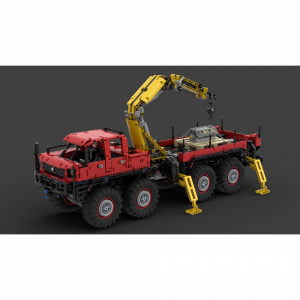 nico71 8X8_OFFROAD_TRUCK Articulated 8×8 Offroad Truck — comparateur de prix sur Planet-Brick (vue détail 1)