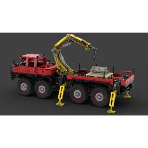 nico71 8X8_OFFROAD_TRUCK Articulated 8×8 Offroad Truck — où acheter au meilleur tarif sur Planet-Brick (vue détail 2)