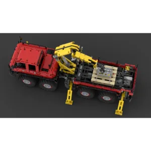 nico71 8X8_OFFROAD_TRUCK Articulated 8×8 Offroad Truck — bons plans et promos sur Planet-Brick (vue détail 3)