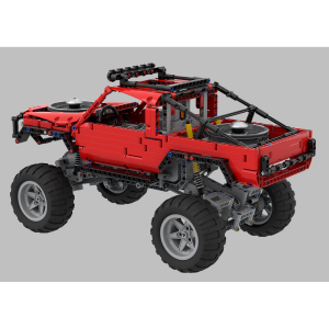 nico71 CVT_TRUCK Trophy Truck With Continuously Variable Transmission — comparateur de prix sur Planet-Brick (vue détail 1)