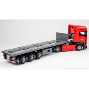 nico71 EU-TRUCK-TRAILER-PDF Euro-Truck and Steering Axle Trailer — comparateur de prix sur Planet-Brick (vue détail 1)