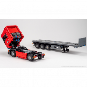nico71 EU-TRUCK-TRAILER-PDF Euro-Truck and Steering Axle Trailer — où acheter au meilleur tarif sur Planet-Brick (vue détail 11)