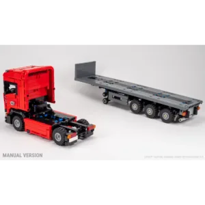 nico71 EU-TRUCK-TRAILER-PDF Euro-Truck and Steering Axle Trailer — bons plans et promos sur Planet-Brick (vue détail 12)