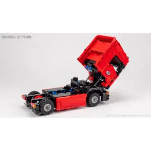 nico71 EU-TRUCK-TRAILER-PDF Euro-Truck and Steering Axle Trailer — comparez les prix sur Planet-Brick (vue détail 13)