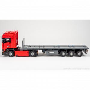 nico71 EU-TRUCK-TRAILER-PDF Euro-Truck and Steering Axle Trailer — où acheter au meilleur tarif sur Planet-Brick (vue détail 2)