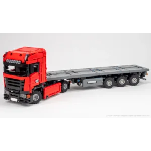 nico71 EU-TRUCK-TRAILER-PDF Euro-Truck and Steering Axle Trailer — bons plans et promos sur Planet-Brick (vue détail 3)