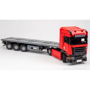 nico71 EU-TRUCK-TRAILER-PDF Euro-Truck and Steering Axle Trailer — comparez les prix sur Planet-Brick (vue détail 4)