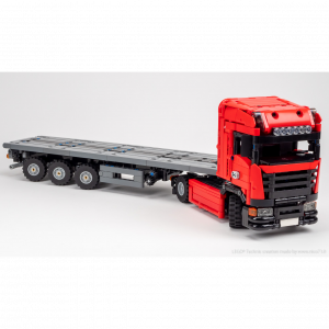 nico71 EU-TRUCK-TRAILER-PDF Euro-Truck and Steering Axle Trailer — comparez les prix sur Planet-Brick (vue détail 4)