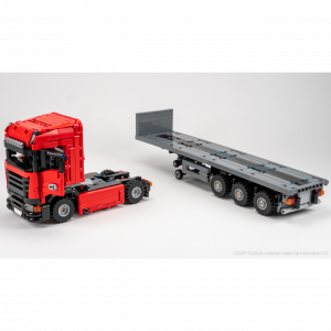 nico71 EU-TRUCK-TRAILER-PDF Euro-Truck and Steering Axle Trailer — meilleure offre du moment sur Planet-Brick (vue détail 5)