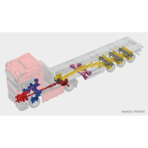 nico71 EU-TRUCK-TRAILER-PDF Euro-Truck and Steering Axle Trailer — prix le plus bas sur Planet-Brick (vue détail 6)