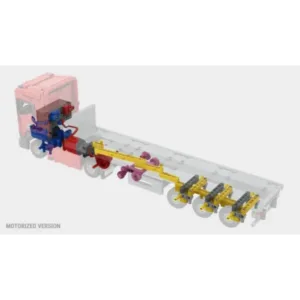 nico71 EU-TRUCK-TRAILER-PDF Euro-Truck and Steering Axle Trailer — comparatif marchands sur Planet-Brick (vue détail 7)