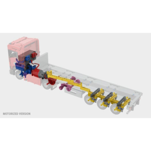 nico71 EU-TRUCK-TRAILER-PDF Euro-Truck and Steering Axle Trailer — comparatif marchands sur Planet-Brick (vue détail 7)
