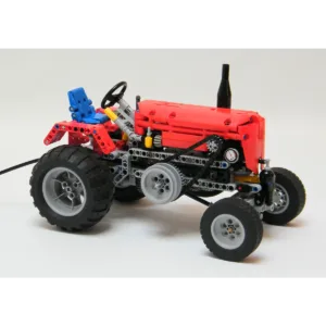 nico71 HOT_BULB_TRACTOR Hot Bulb Pneumatic Tractor — bons plans et promos sur Planet-Brick (vue détail 3)