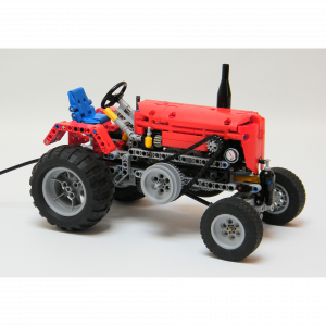 nico71 HOT_BULB_TRACTOR Hot Bulb Pneumatic Tractor — bons plans et promos sur Planet-Brick (vue détail 3)