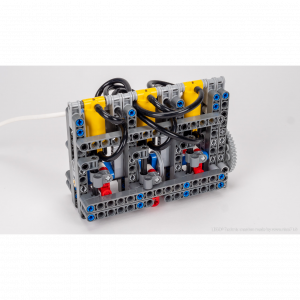 nico71 LPE_3I 3-Cylinder Pneumatic Engine — bons plans et promos sur Planet-Brick (vue détail 3)
