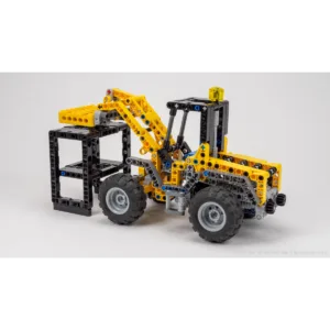 nico71 MINI_WHEEL_LOADER Mini Wheel Loader (2007 Version) — comparateur de prix sur Planet-Brick (vue détail 1)