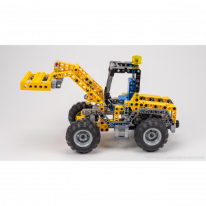 nico71 MINI_WHEEL_LOADER Mini Wheel Loader (2007 Version) — où acheter au meilleur tarif sur Planet-Brick (vue détail 2)