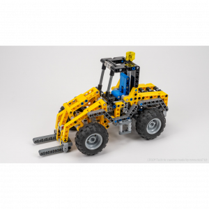 nico71 MINI_WHEEL_LOADER Mini Wheel Loader (2007 Version) — bons plans et promos sur Planet-Brick (vue détail 3)