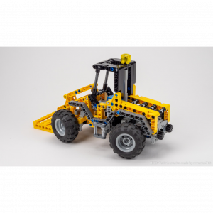 nico71 MINI_WHEEL_LOADER Mini Wheel Loader (2007 Version) — comparez les prix sur Planet-Brick (vue détail 4)