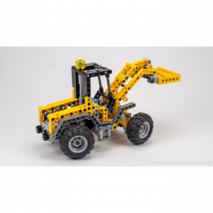 nico71 MINI_WHEEL_LOADER Mini Wheel Loader (2007 Version) — meilleure offre du moment sur Planet-Brick (vue détail 5)