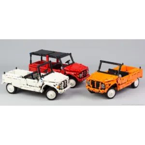 nico71 ORANGE_MEHARI Citroën Mehari 1/15 — où acheter au meilleur tarif sur Planet-Brick (vue détail 2)
