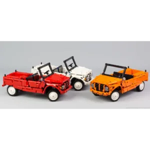 nico71 ORANGE_MEHARI Citroën Mehari 1/15 — bons plans et promos sur Planet-Brick (vue détail 3)