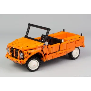 nico71 ORANGE_MEHARI Citroën Mehari 1/15 — comparez les prix sur Planet-Brick (vue détail 4)