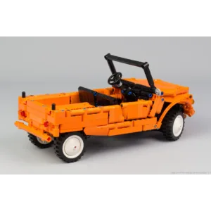 nico71 ORANGE_MEHARI Citroën Mehari 1/15 — meilleure offre du moment sur Planet-Brick (vue détail 5)