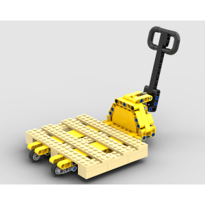 nico71 PALLET_JACK 1/8 Pallet Jack — où acheter au meilleur tarif sur Planet-Brick (vue détail 2)