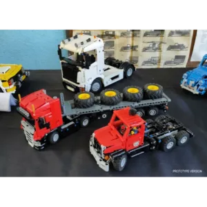 nico71 US-TRUCK-TRAILER Heavy-Duty Truck and Steering Axle Trailer — comparateur de prix sur Planet-Brick (vue détail 10)